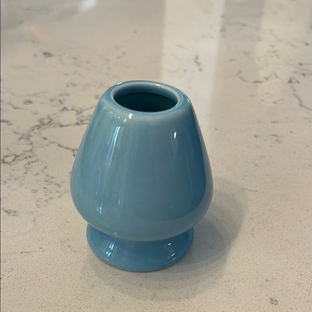 Blue ceramic Matcha Whisk Holder
